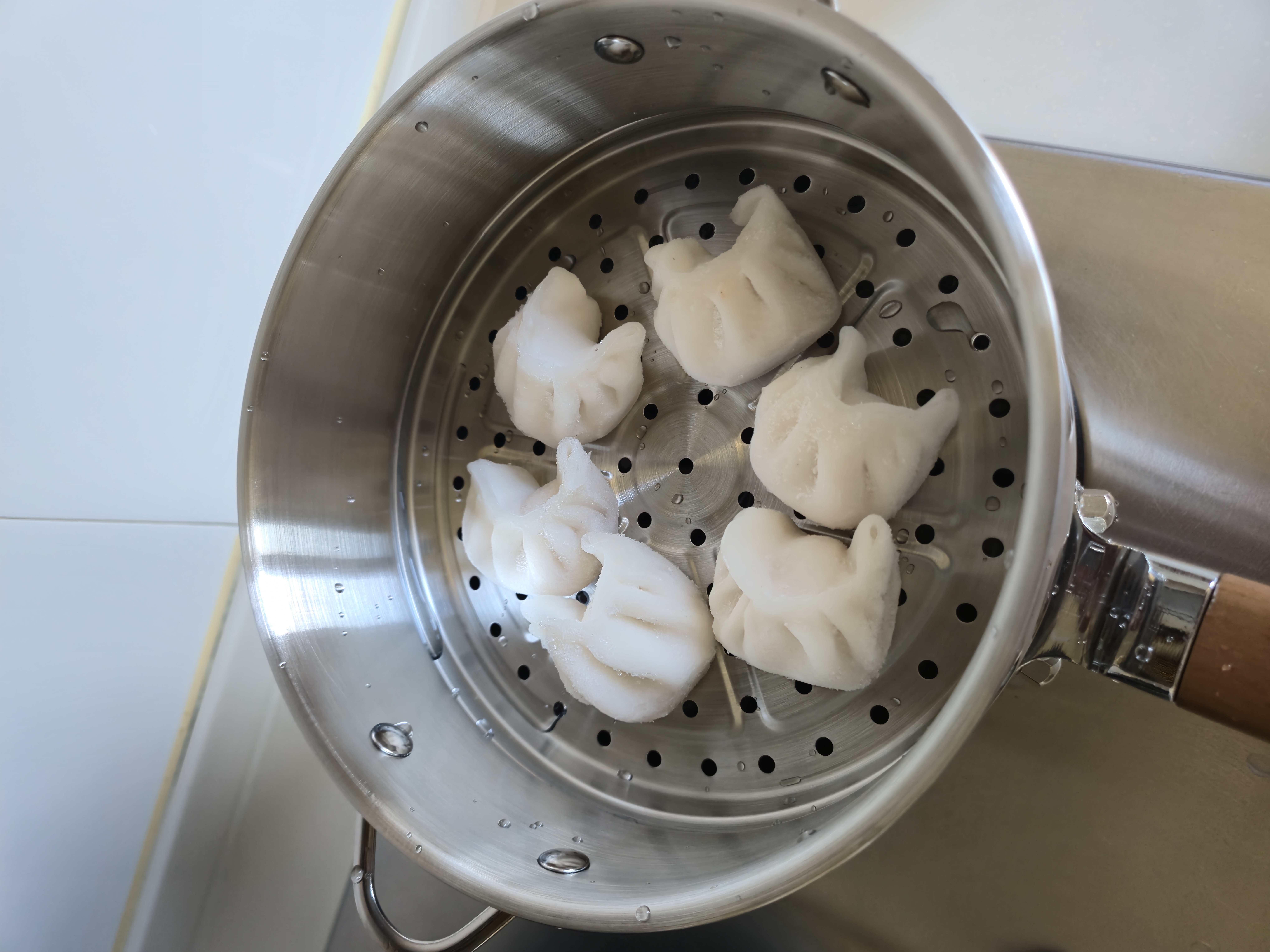 三四鋼雪平鍋316L不銹鋼奶鍋輔食小鍋嬰兒煮面湯20cm食品級一體成型加厚 曬單實(shí)拍圖