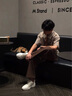 莎萊茜（SALAXI）2025年夏季新款百搭厚底愛心休閑鞋男女同款情侶輕便運動德訓(xùn)板鞋 白色 42 男款 曬單實拍圖