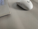 聯(lián)想（Lenovo）鼠標(biāo)墊 皮革材質(zhì) 超大雙料鼠標(biāo)墊桌墊 加厚防滑耐磨 辦公游戲鼠標(biāo)墊 精密鎖邊 800*400*3mm灰色MP4 曬單實(shí)拍圖