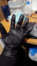 恒源祥真皮手套男士羊皮手套加絨加厚保暖冬季防寒時(shí)尚韓版騎車(chē)皮手套男 黑色加絨款 M 曬單實(shí)拍圖