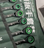 綠林（GREENER）【大師系列】棘輪扳手工業(yè)級六角板手快速開口兩用板子工具套裝 【榮耀黑6-32】加長棘輪22件套裝 曬單實拍圖