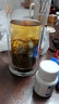 一鍵開蓋雙層玻璃杯泡茶水杯子男女辦公車載便攜茶水分離杯防爆 金500 曬單實(shí)拍圖