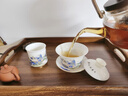 AILUKI日本胡桃木托盤家用茶點(diǎn)盤茶奉茶盤茶杯餐廳咖啡收納盤實(shí)木餐盤大 胡桃木托盤小號(hào)34*23cm-無雙耳 曬單實(shí)拍圖