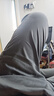 MAYBEYOND萊賽爾牛仔褲男夏季寬松闊腿休閑直筒褲涼感天絲男褲M(mǎn)A13灰色5XL 曬單實(shí)拍圖
