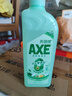 斧頭牌（AXE）金駿青梅果蔬餐具凈洗潔精1.01kg泵6大零添加4倍去農(nóng)殘小蘇打 曬單實(shí)拍圖