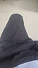 蜀黍家六代夏季冰絲西褲男士通勤褲2025休閑上班褲九分褲男直筒空調(diào)褲 六代夏-藏青色 175A /88B【高175重150-170】 曬單實(shí)拍圖