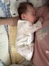 babylove新生兒連體衣春秋薄款寶寶莫代爾棉嬰兒哈衣爬服和尚服 幸運(yùn)心愿 66cm 曬單實(shí)拍圖