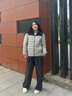 波司登輕薄90鵝絨羽絨服男女同款開學(xué)穿搭運動休閑外套B250331320 曬單實拍圖