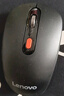 聯(lián)想（Lenovo） 無線藍(lán)牙雙模鼠標(biāo) 便攜辦公鼠標(biāo) 人體工程學(xué)設(shè)計(jì) 適用臺(tái)式機(jī)一體機(jī)筆記本平板 Howard黑色 曬單實(shí)拍圖