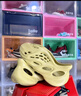 阿迪達(dá)斯yeezyfoam水泥灰椰子夏季清涼運(yùn)動(dòng)洞洞鞋IE4931UK1146 曬單實(shí)拍圖