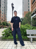 馬克華菲秋季牛仔褲男2025新款寬松直筒褲潮流休閑百搭美式復古男士褲子男 曬單實(shí)拍圖