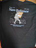 NEW BALANCE25年男款百搭休閑運動(dòng)圓領(lǐng)短袖T恤MT51873 BK L 曬單實(shí)拍圖