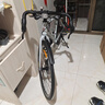 永久公路車(chē)自行車(chē)直把彎把山地車(chē)男女越野變速700C單車(chē)青少年競速賽車(chē) 鋼架 灰色 24速 彎把輻條輪 曬單實(shí)拍圖