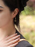 COISE黃金耳環(huán)女足金999耳飾女年輕黃金耳線時尚飾品生日禮物送老婆 黃金耳環(huán)金耳飾一對 配送證書 曬單實拍圖
