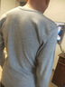 浪莎100%純棉保暖內(nèi)衣男薄款秋冬季線衣全棉毛衫秋衣上衣打底抗菌防螨 ·【深灰上衣】·100%純棉抗菌 2XL /180 曬單實(shí)拍圖