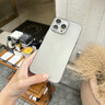 圖璐璐【自帶鏡頭膜】適用蘋果16/15Promax手機殼iPhone14pro全包防摔13PM男超薄磨砂plus新款散熱保護套 【鈦原色】超薄-散熱-防指紋 蘋果15Pro【自帶鏡頭膜】 曬單實拍圖