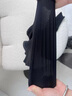 JERRIE MOCK超薄打底褲女夏天外穿冰絲雞蛋鯊魚褲高腰緊身防曬瑜伽褲 黑色 -【夏季超薄/防曬】 M 均碼【建議80-120斤】 曬單實(shí)拍圖