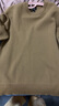 優(yōu)衣庫【狂歡價(jià)】男裝女裝羅紋圓領(lǐng)針織衫/長(cháng)袖毛衣毛衫478548 48 深黃色 L 曬單實(shí)拍圖