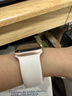 Apple/蘋果 Watch S11 智能手表GPS款42毫米玫瑰金色鋁金屬表殼淡桃粉色運(yùn)動(dòng)型表帶S/M MEUN4CH/B 曬單實(shí)拍圖