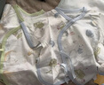十月結(jié)晶嬰兒半背衣新生兒衣服寶寶純棉網(wǎng)眼短袖上衣夏季薄款A(yù)類0-3月 曬單實拍圖