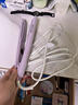 lena直板夾負離子夾板卷發(fā)棒不傷發(fā) 卷直兩用直發(fā)棒女 電拉直板頭發(fā)劉海夾發(fā)板熨板生日禮物 LN-H2 紫 曬單實(shí)拍圖