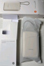 小米（MI）【3C認(rèn)證】小米充電寶移動電源 10000  自帶線雙向快充口袋版  淺咖色 可上飛機(jī)/火車 曬單實拍圖