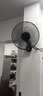 格力（GREE）壁扇電風(fēng)扇掛墻式5葉搖頭大風(fēng)量遙控電扇壁掛式家用餐廳客廳辦公室宿舍商鋪工程 FB-4006B 曬單實(shí)拍圖