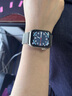 E-TREND適用蘋果手表表帶s10新款ultra2金屬iwatch9米蘭尼斯series10腕帶 雙磁吸_黑色（中圓格） 適用42mm表盤【新品10代iwatch】 曬單實(shí)拍圖