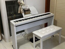 卡西歐（CASIO）電鋼琴PXS1100白色智能觸摸屏88鍵重錘專業(yè)考級(jí)單機(jī)+便攜X架款 曬單實(shí)拍圖