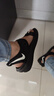 耐克（NIKE）官方男子輕便涼鞋夏季新款緩震魔術(shù)貼個(gè)性支撐 DJ6605 001黑/白色/黑 41 曬單實(shí)拍圖