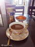 崢野歐式高檔骨瓷咖啡杯禮盒套裝輕奢陶瓷杯子情侶對杯結(jié)婚禮物送新人 曬單實(shí)拍圖