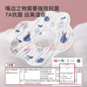 愛(ài)貝迪拉（AIBEDILA） 嬰兒圍嘴寶寶口水巾純棉紗布新生兒防水吐奶圍兜圍脖夏天薄款a類(lèi) 【添加山茶花精油】4層薄款【買(mǎi)4送1共5條】莉莉安花園 曬單實(shí)拍圖