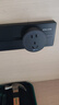 NVC雷士電工軌道插座 五孔適配器 適用于經(jīng)典明裝暗裝系列 黑色 曬單實(shí)拍圖