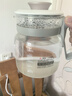 孕貝（yunbaby）全玻璃恒溫壺嬰兒燒水壺沖奶粉泡奶電熱水壺養(yǎng)生保溫壺調(diào)奶1.3L 曬單實(shí)拍圖