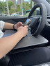 YZ適用煥新版特斯拉Model3/Y車(chē)載餐盤(pán)方向盤(pán)小桌板電腦車(chē)內配件丫 汽車(chē)方向盤(pán)臺小桌板【黑色款】 曬單實(shí)拍圖
