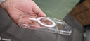 適用蘋果16promax手機(jī)殼iPhone15//14/13/12/11/xsmax/xr/8/7plus保護(hù)套Magsafe磁吸充電透明防摔 手機(jī)殼+鋼化膜 蘋果Apple 14 曬單實(shí)拍圖