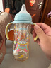 貝親奶瓶ppsu 防脹氣奶瓶 嬰兒奶瓶 大容量寬口徑耐摔雙把手 330ml 9-12月 馬戲團+重力球 曬單實拍圖
