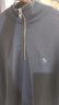 ABERCROMBIE & FITCH男裝25春季新款經(jīng)典小麋鹿毛圈布美式復(fù)古半拉鏈衛(wèi)衣KI122-5252 海軍藍(lán) M (180/100A) 曬單實拍圖