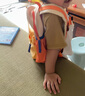 SHUKIKU兒童書包幼兒園背包防丟失輕便防潑水大容量雙肩包橘子汽水S+碼 曬單實拍圖