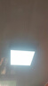 燈靈 led明裝面板燈吸頂平板燈 方形辦公室燈 明裝30*30cm白光20W 曬單實拍圖