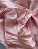 百圖betu女裝2025春季新款襯衫前中打條設計荷葉邊袖口襯衫女2502T35 粉紅 L 曬單實(shí)拍圖
