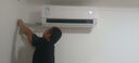 美的（Midea）家用空調(diào) 升級(jí)酷省電 變頻冷暖 大風(fēng)量掛機(jī) 新一級(jí)能效 臥室一鍵節(jié)能省電 以舊換新 國(guó)家補(bǔ)貼20% 大1.5匹 一級(jí)能效 升級(jí)款省電37% 曬單實(shí)拍圖