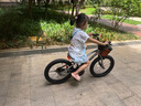 優(yōu)貝（RoyalBaby）易騎兒童自行車單車學(xué)生腳踏車男女通用童車3-12歲寶寶經(jīng)典表演車 第七代易騎銀色 18寸 曬單實(shí)拍圖