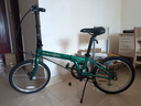 大行（DAHON）D6折疊自行車20英寸6速入門級折疊車成人學生通勤休閑單車KBC061 墨綠色 曬單實拍圖