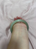 中國黃金（CHINA GOLD）和田玉手鐲女款玉鐲子七夕生日禮物送女友老婆 60#附帶質檢證書 曬單實拍圖