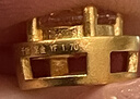 千葉珠寶黃金足金鑲嵌鋯石泡泡吊墜時(shí)尚簡(jiǎn)約送女友禮物計(jì)價(jià)吊墜禮物女 黃金鋯石吊墜/支持多退少補(bǔ) 金重約1.78g/含工費(fèi) 曬單實(shí)拍圖