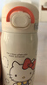 名創(chuàng  )優(yōu)品（MINISO）三麗鷗保溫杯320mL凱蒂貓吸管杯水杯女生杯子兒童學(xué)生上學(xué)專(zhuān)用 曬單實(shí)拍圖