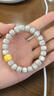 FACAMAN高品質(zhì)收藏級星月菩提手串男女大留白文玩蜜蠟本命佛實(shí)用高檔禮物 星月菩提子大留白手串【蜜蠟珠】 曬單實(shí)拍圖