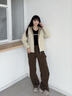 NEPA耐葩戶(hù)外25秋冬新品女士羽絨服可雙面穿著(zhù)輕快保暖7L82022 D50米灰色 XS (90) 160/84A 曬單實(shí)拍圖