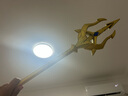海神三叉戟小號80cm斗羅大陸武器修羅魔劍藍(lán)銀霸王槍玩具刀劍兵器 海神三叉戟(80cm) 曬單實拍圖